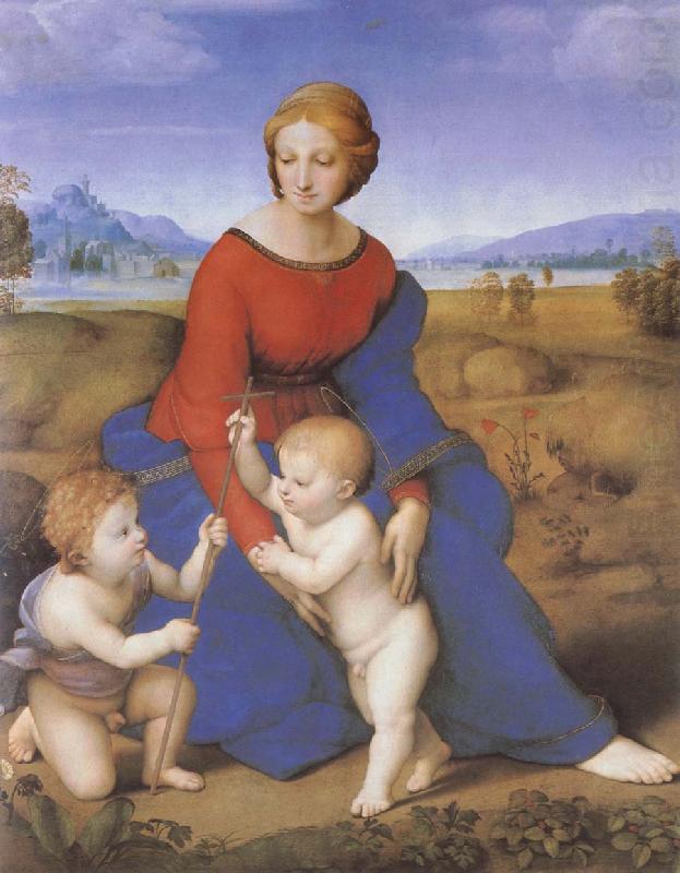 RAFFAELLO Sanzio The virgin mary  on the grass china oil painting image